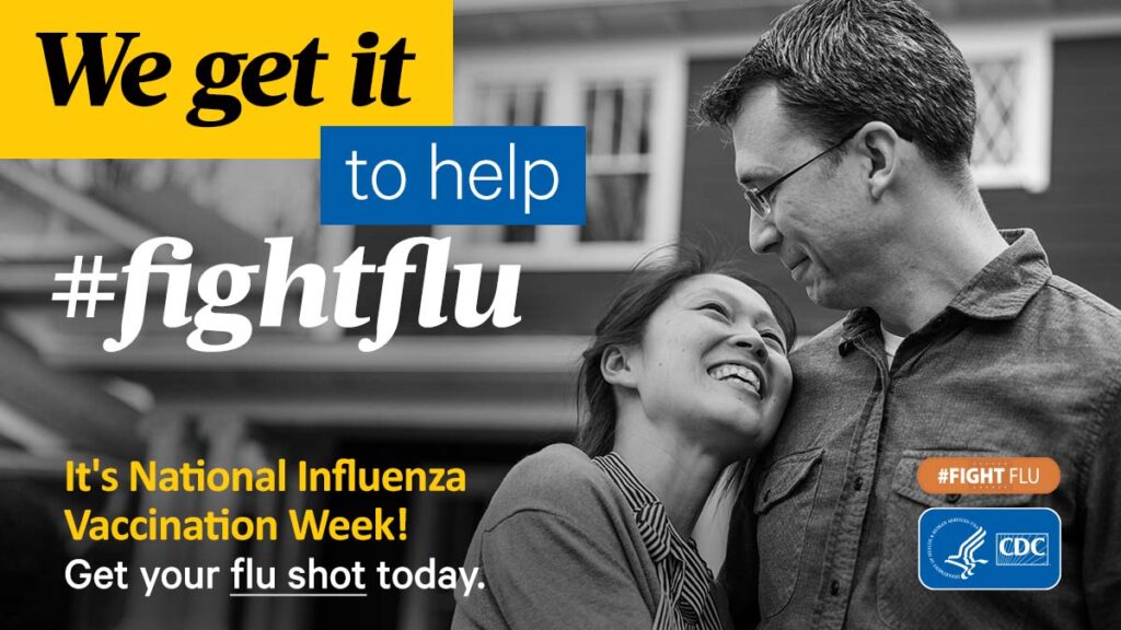 National Influenza Vaccination Week AgeGuide